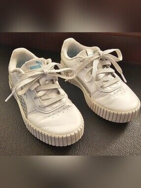 Girls PUMA Carina 2.0 Mermaid PS Tennis Shoes Sneakers Size 13C
